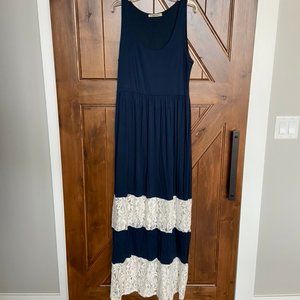 Lace maxi dress